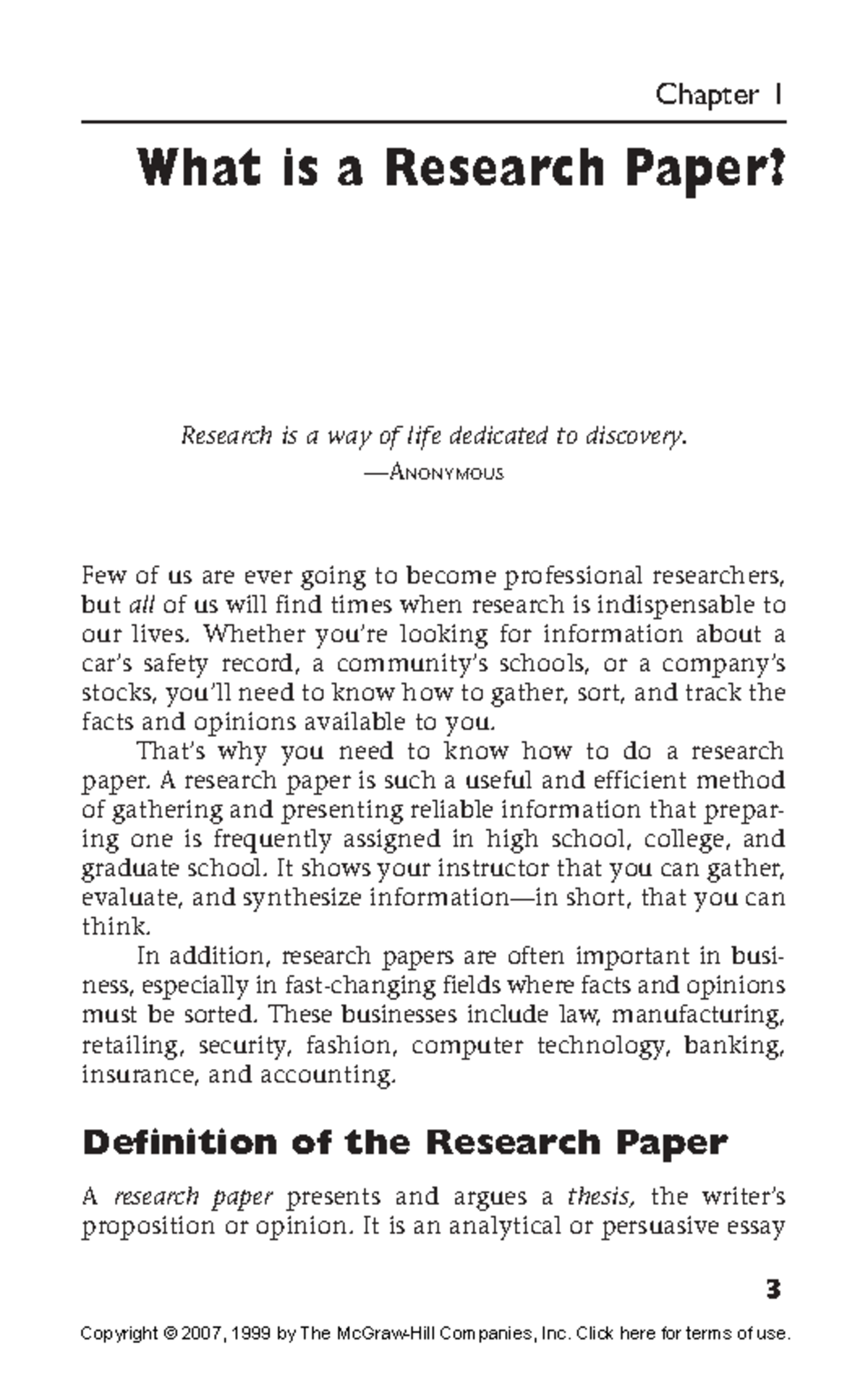 Chapter 1: Understanding Research Papers - A Guide (ENG 101) - Studocu