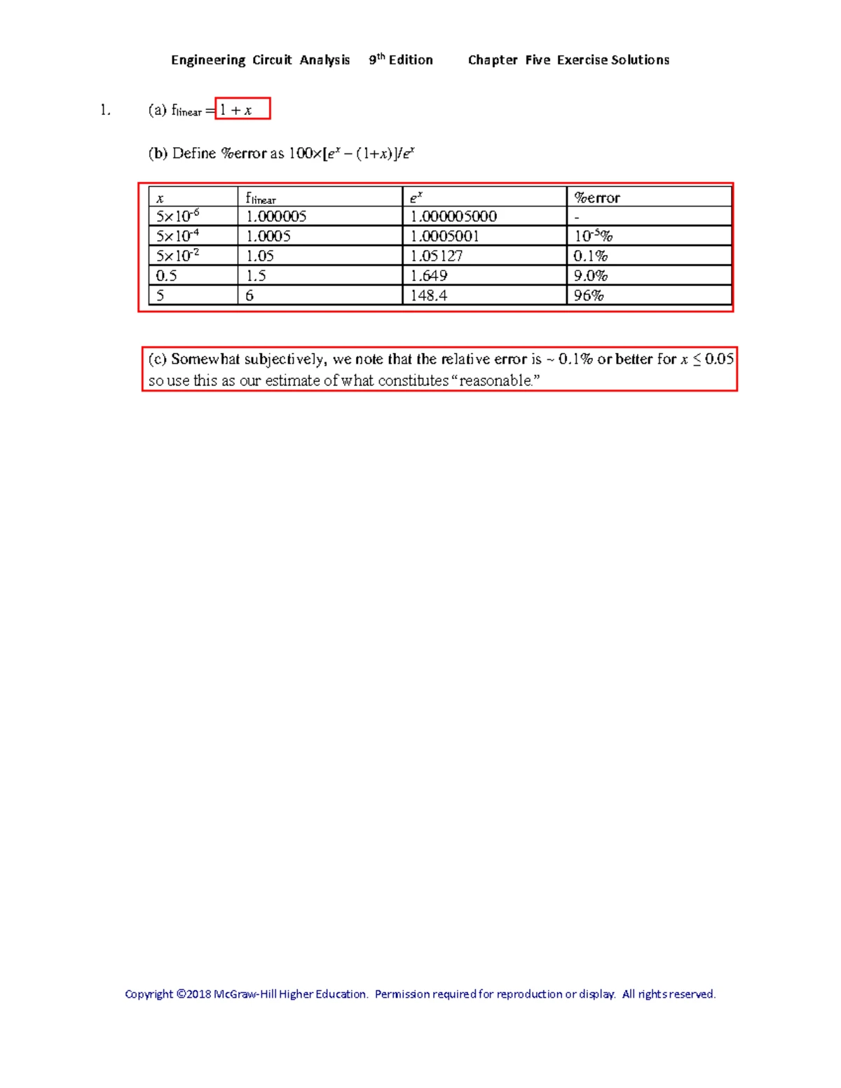 Engineering Circuit Analysis 9th Ed. Ch. 4 Exercise Solutions - Studocu