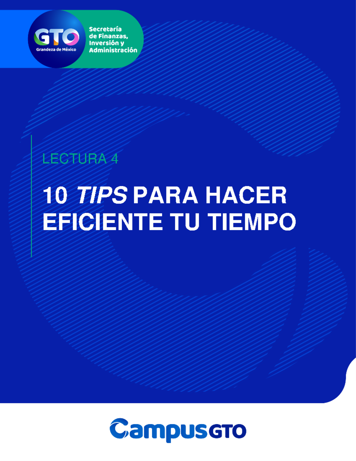 Módulo 2: 10 Consejos para Optimizar tu Gestión del Tiempo - Studocu