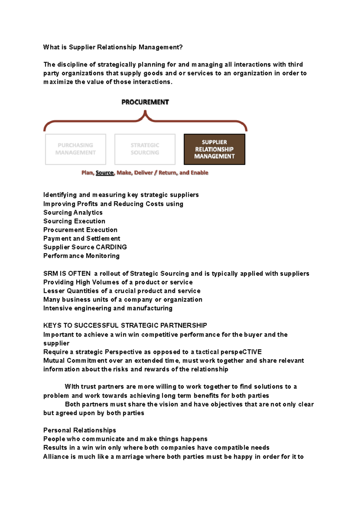 SCM Chapter 7 - Summary Fundamentals of Supply Chain Management - What ...