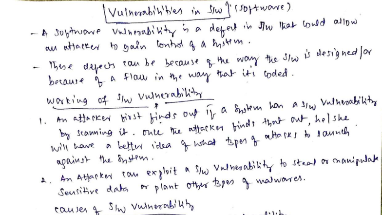 Cyber Security 2: Understanding Software Vulnerabilities and Prevention ...