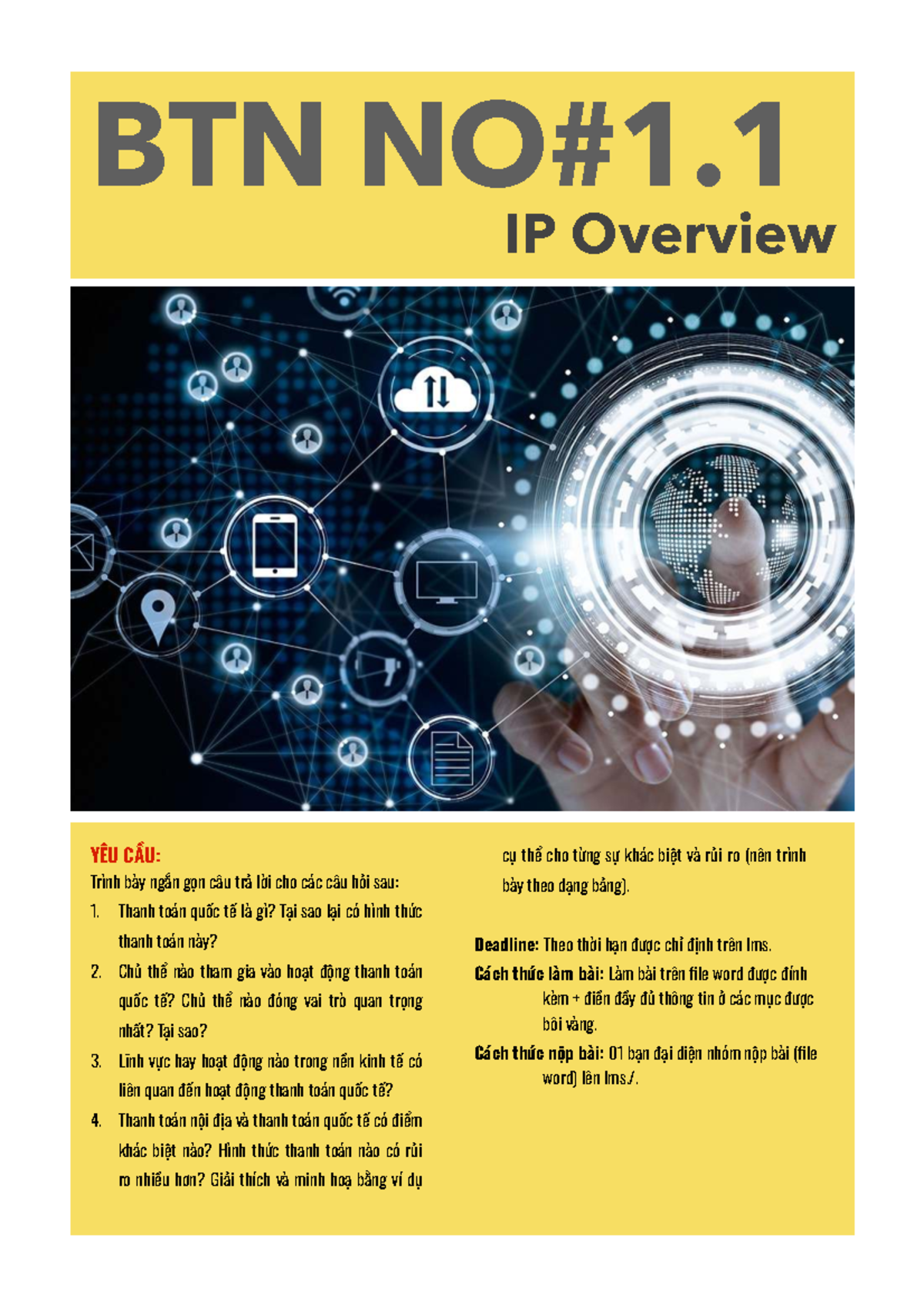 BTN IP Overview: Differences and Risks in International Payments - Studocu