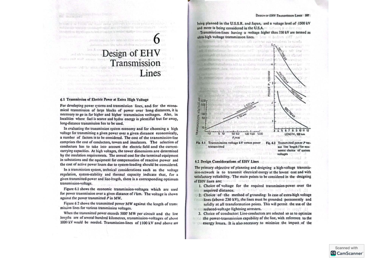 EHV Transmission Line Design: Key Considerations and Techniques - Studocu