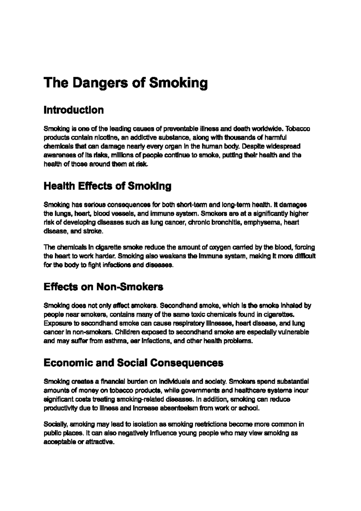 introduction of smoking cigarettes [autosaved] 13 effects of smoking cigarettes