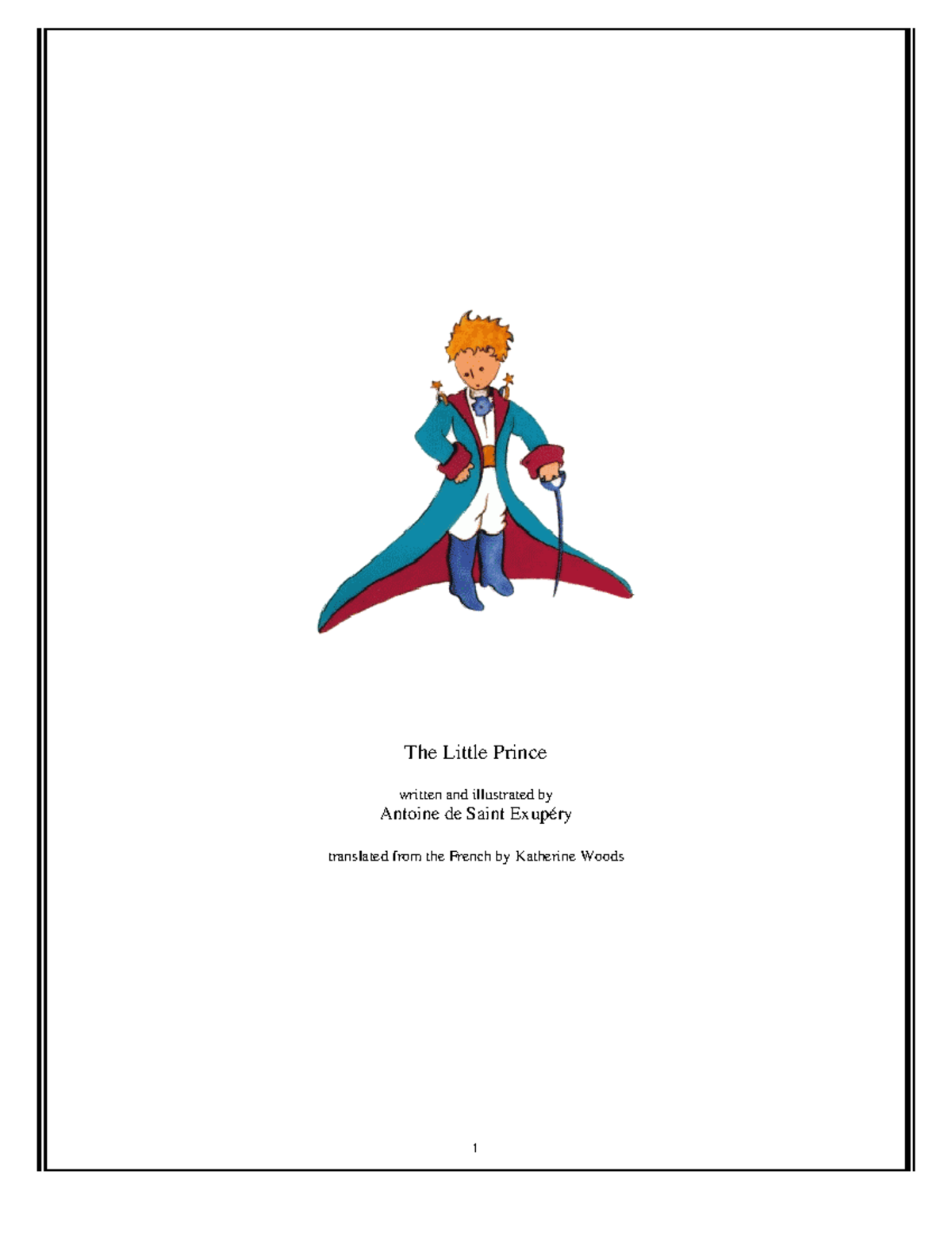 The Little Prince (Littérature) - Chapter Summary and Analysis - Studocu