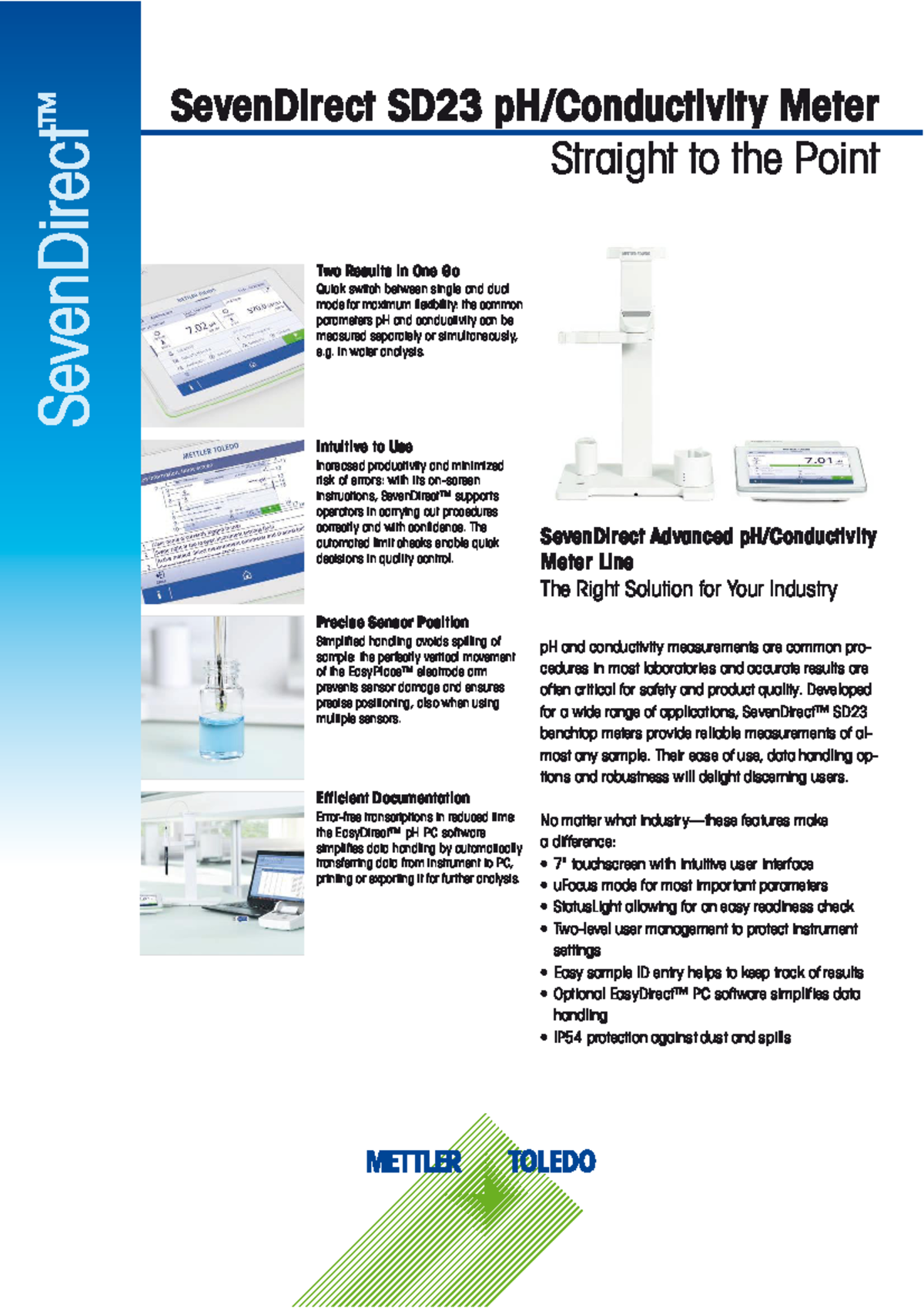 P Hmetro manual (Seven Direct SD23 p H Conductivity Meter) - - Studocu