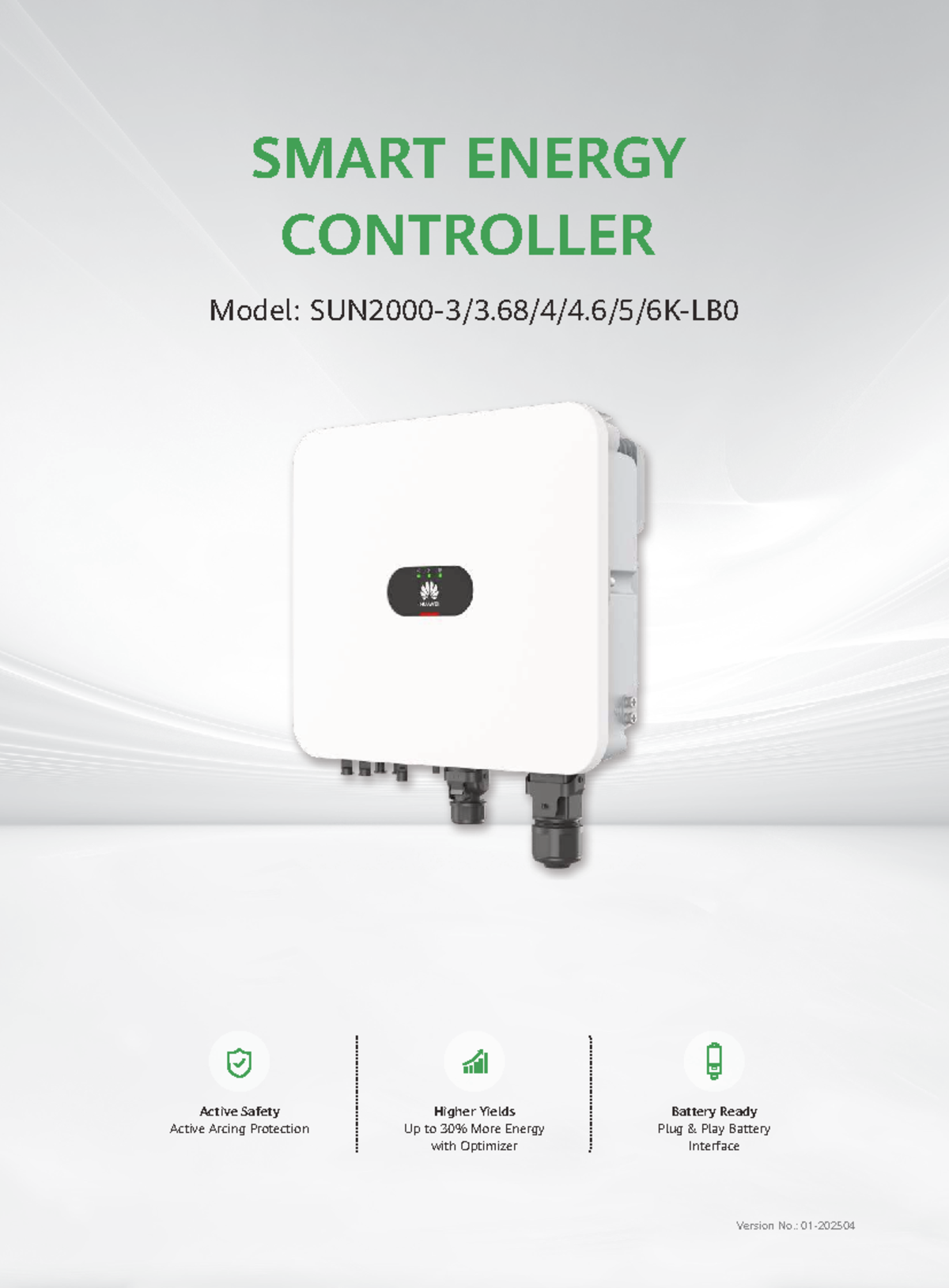 SMART ENERGY CONTROLLER: Sun2000 3 3 68 4 4 6 5 6k lb0 Datasheet - Studocu