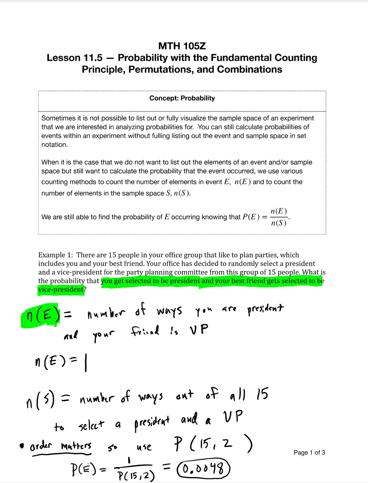 MTH 105Z Lesson 8.2: Understanding Income Tax Calculation Concepts ...