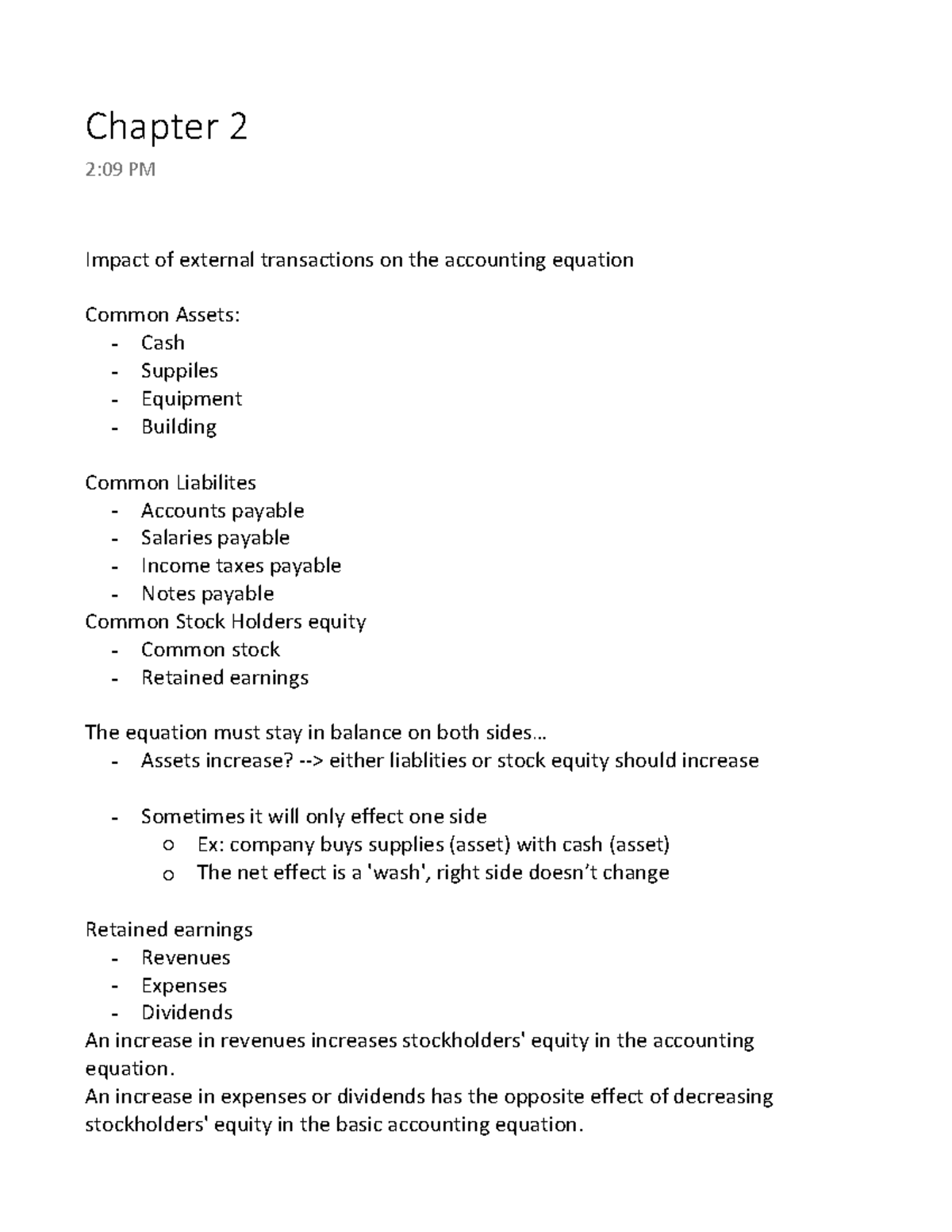 Chapter 2 - Lecture notes 2 - Warning: TT: undefined function: 32 ...