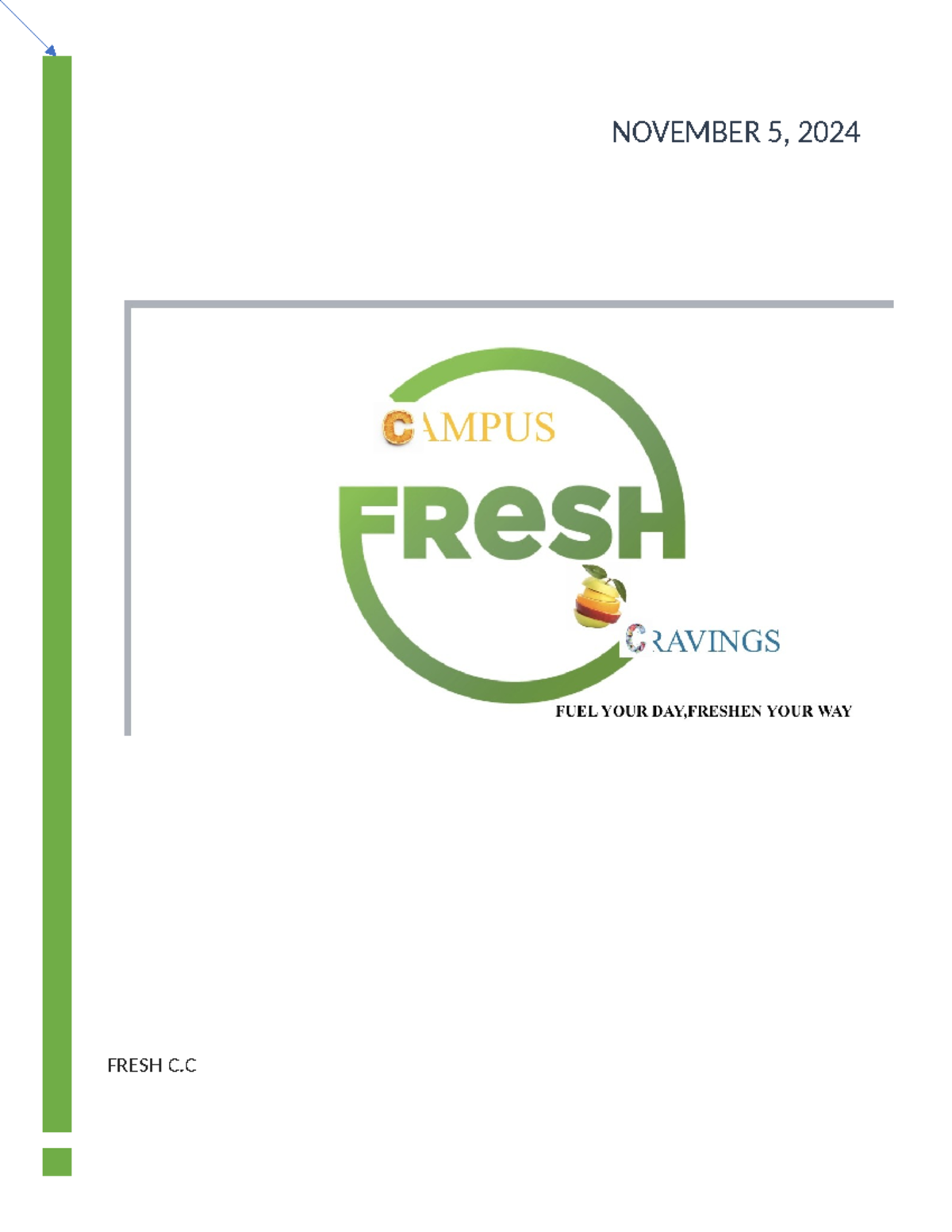 Fresh C.C Supplier Selection & Market Research Analysis - WIL POE - Studocu