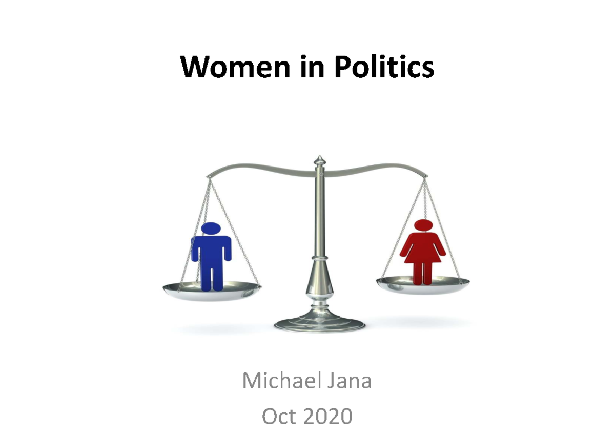 Lecture 6 - Women in Politics: Representation & Challenges in SA - Studocu