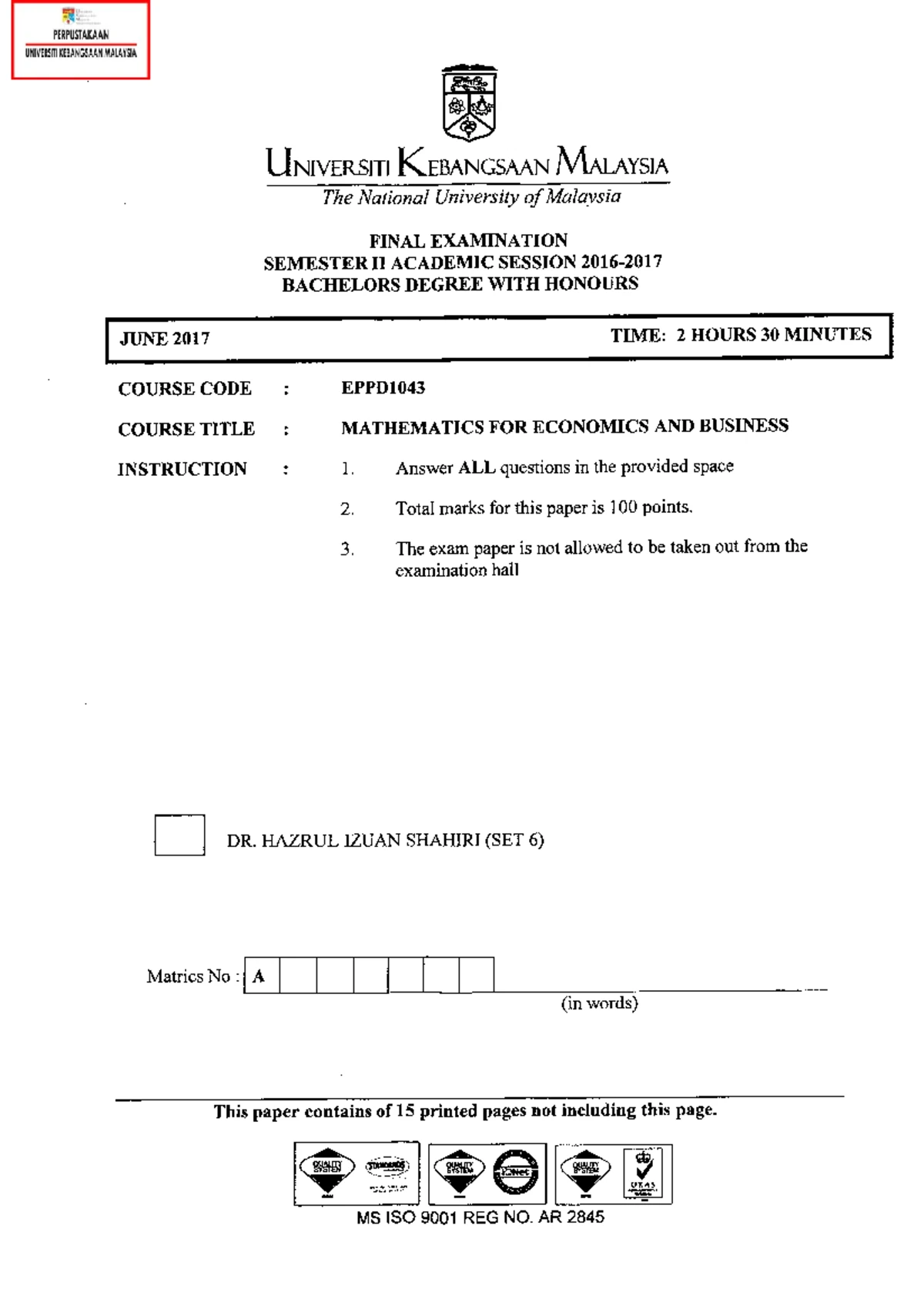 MATHEMATICS FOR ECONOMICS AND BUSINESS: Interest Notes - Studocu
