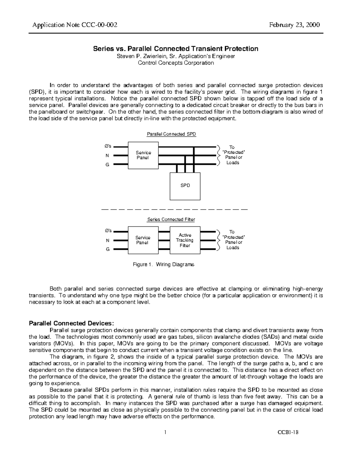 Series vs Parallel Surge Protection Devices: Understanding Transients ...