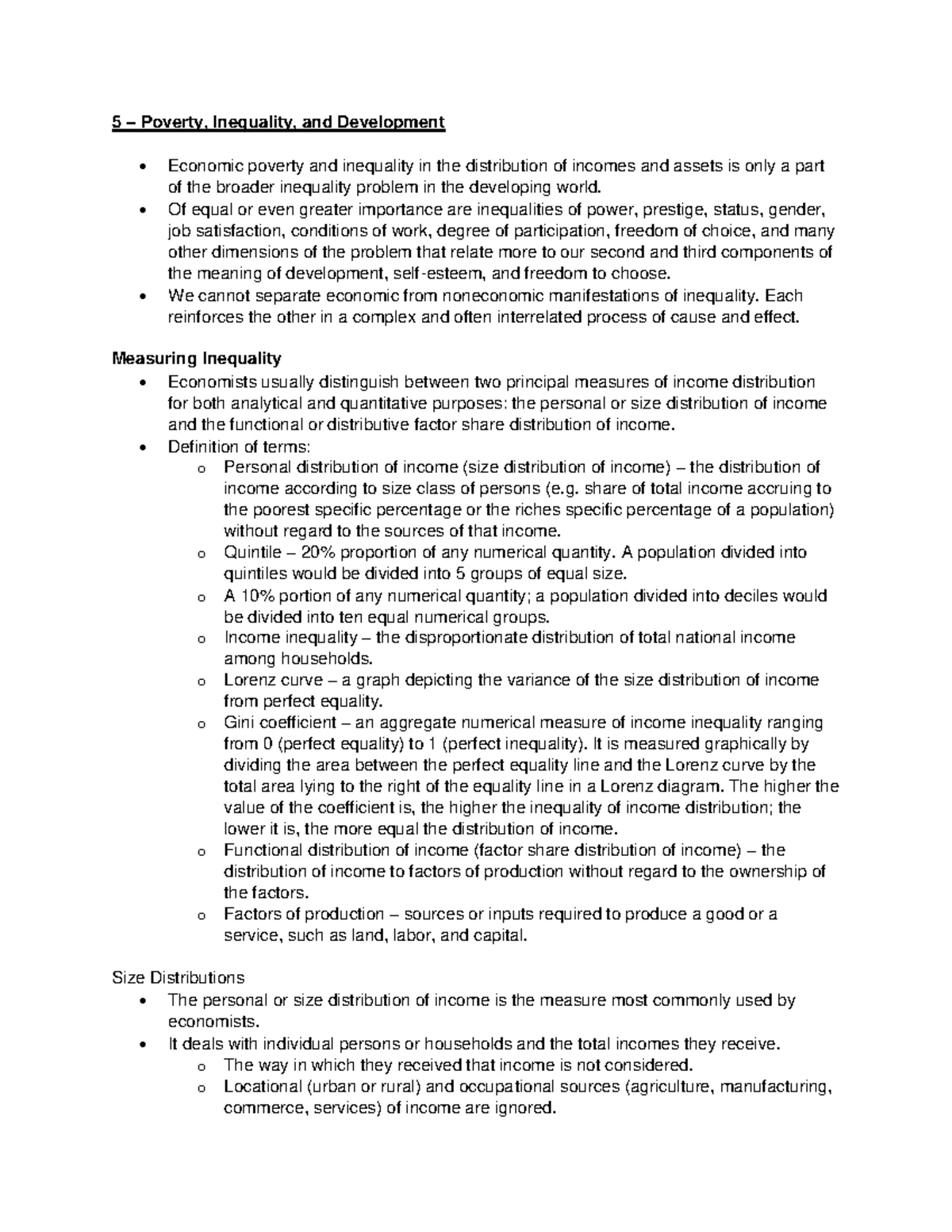 Applied Economics Terminologies: Key Concepts and Definitions - Studocu
