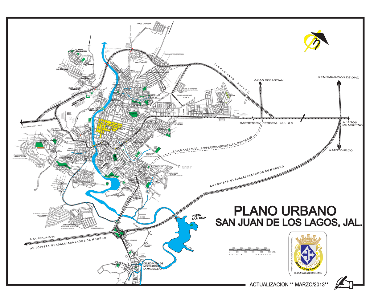 Mapa San Juan - Mapa Urbano de San Juan de los Lagos, Jalisco - Studocu