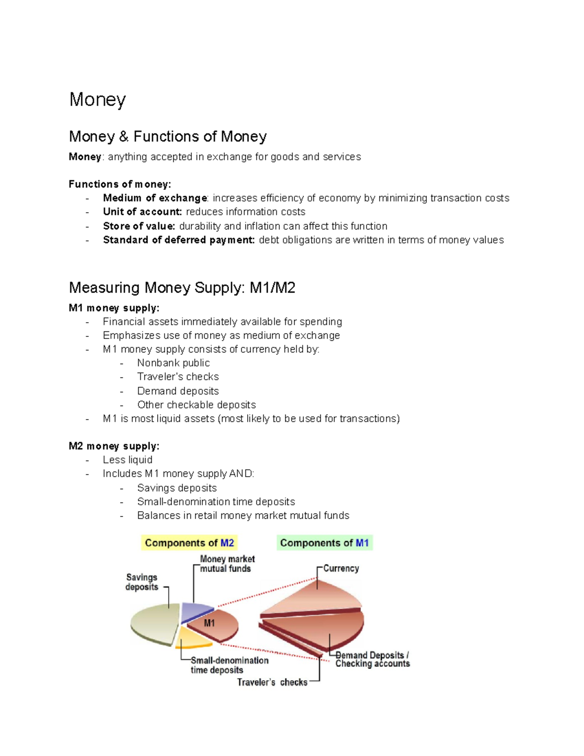 Chapter 14 - Money and Banking System Overview and Key Concepts - Studocu