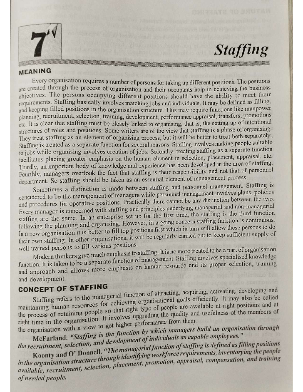 Staffing Strategies and Best Practices for Effective Management - Studocu