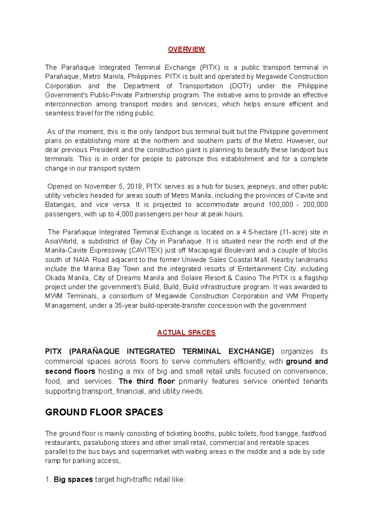 PITX Overview: A Comprehensive Guide to the Parañaque Integrated ...