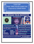 Object Oriented Programming - CS304 - VU - Studocu