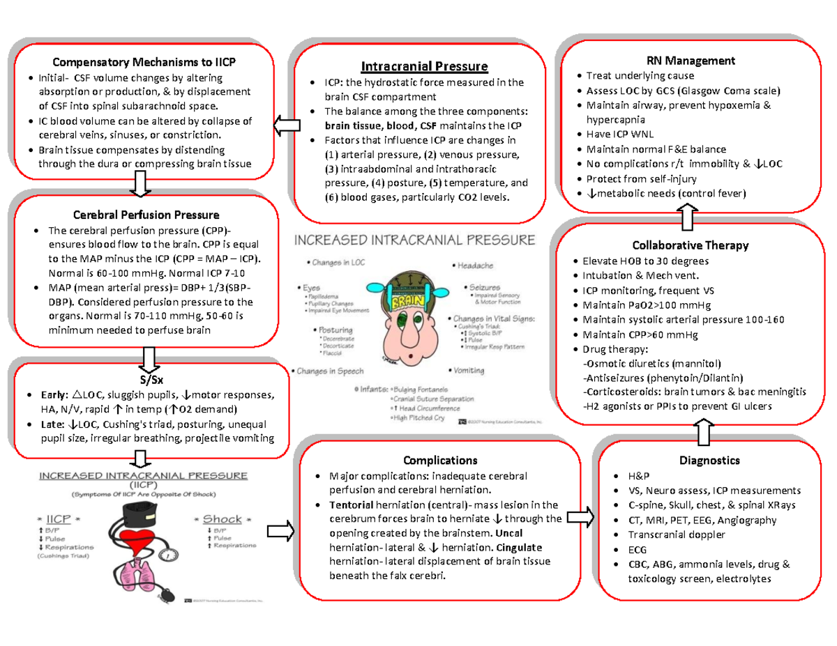 ICP - Cheat Sheet on Compensatory Mechanisms and Management - Studocu