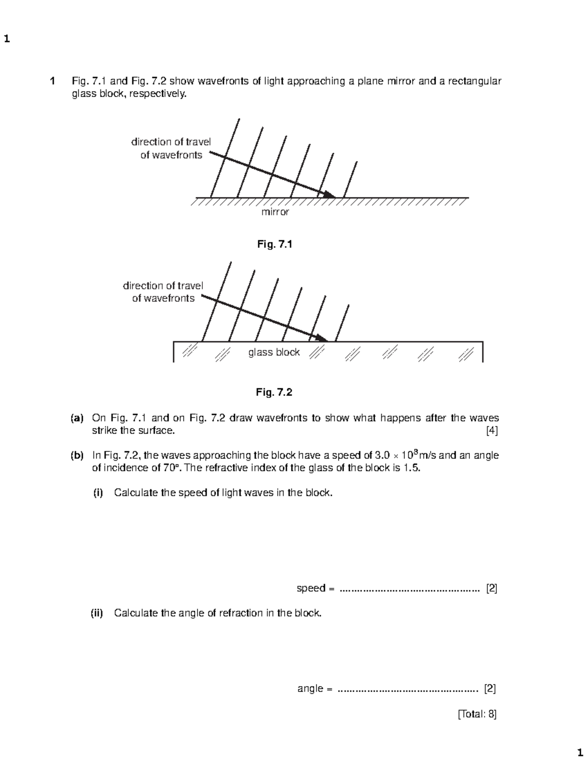 Light Reflection and Refraction: Physics Insights for PH101 - Studocu