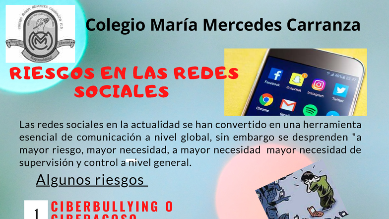 Infografía sobre Riesgos en Redes Sociales CMMC - Studocu
