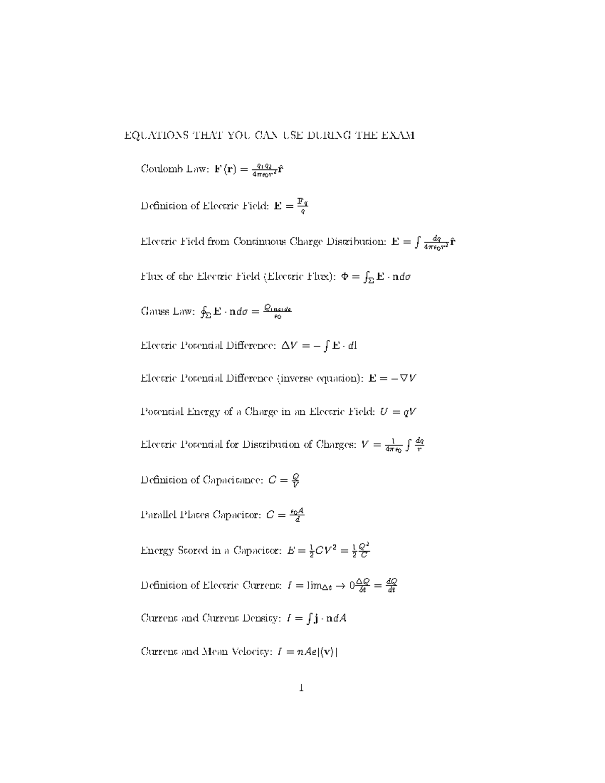 Advanced Equations for Physics 101: Key Concepts and Examples - Studeersnel