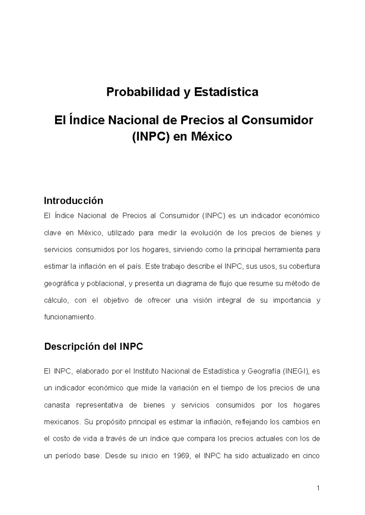 INPC: Análisis del Índice Nacional de Precios al Consumidor en México ...