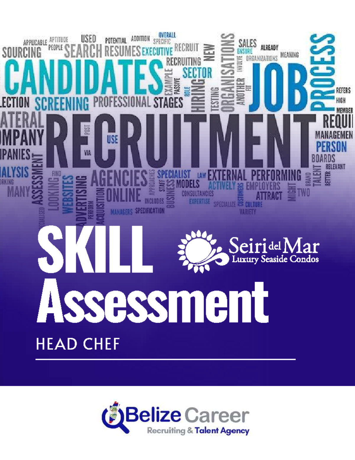 Chef Skill Assessment Test: Evaluating Head Chef Competencies - Studocu