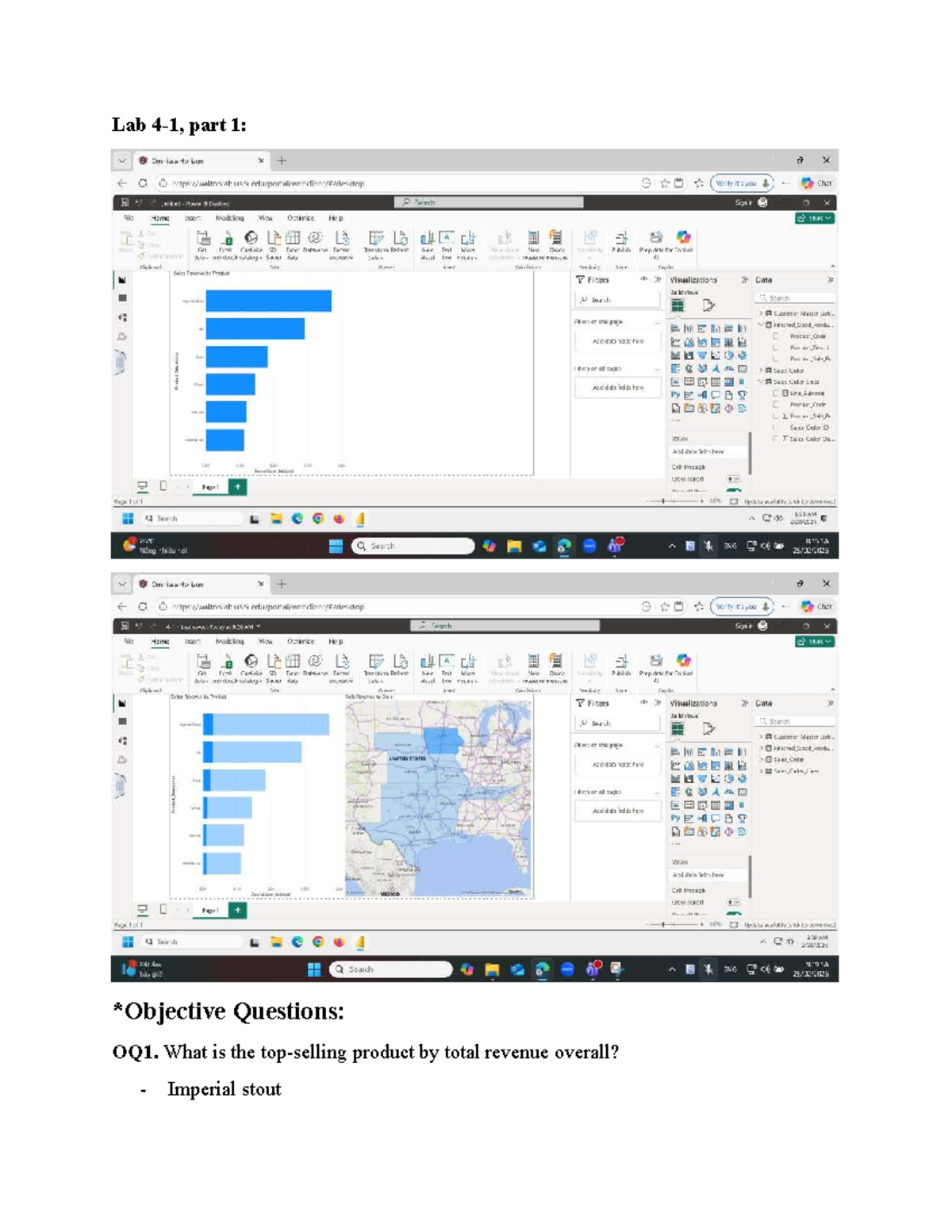 Lab 4-1: Sales Revenue Analysis and Visualization Techniques - Studocu