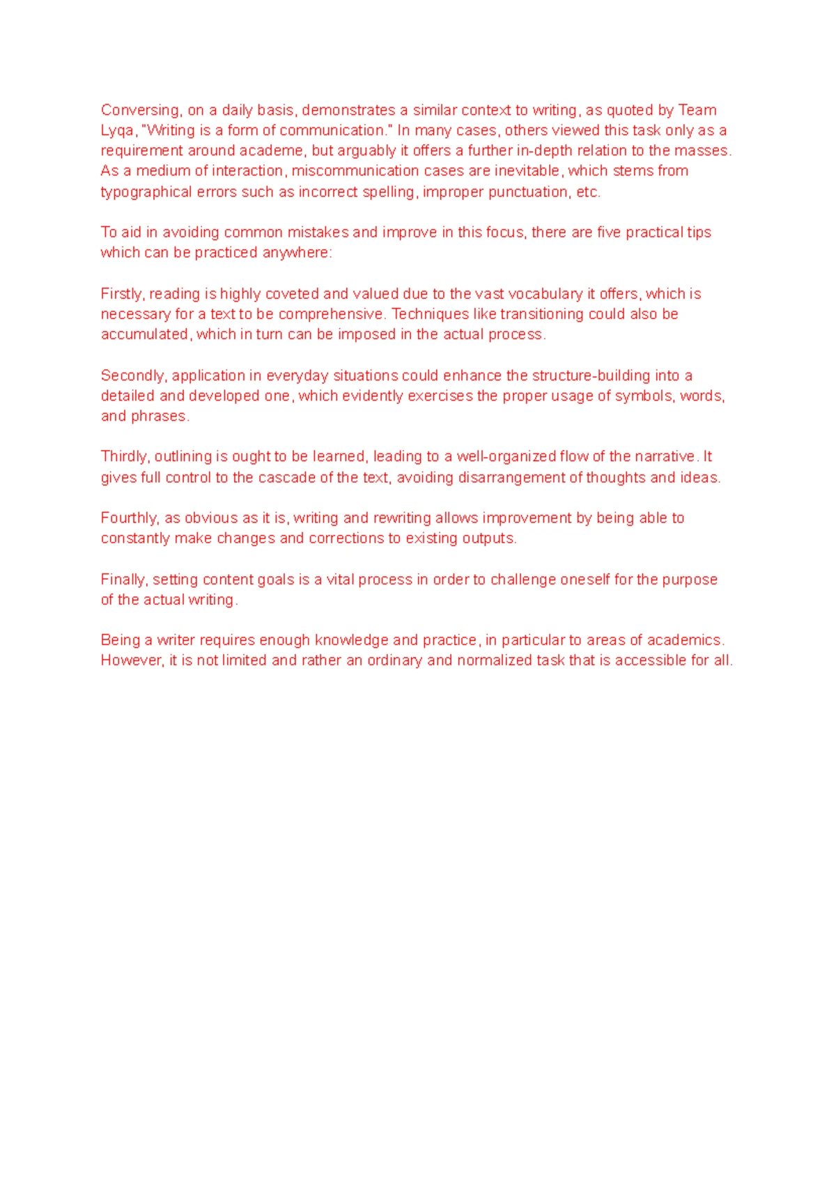 Lesson 2: Exploring Text Structures in Academic Writing (HUMSS_CW/MP11 ...
