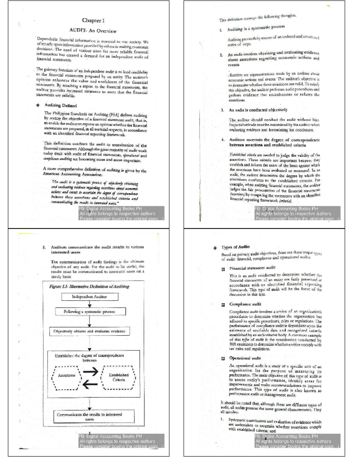Chapter 1 - AUD: Overview of Auditing Principles and Practices - Studocu