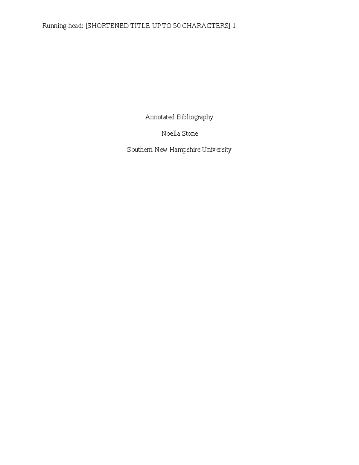 4 2 Final Project Milestone Two: Annotated Bibliography - Studocu