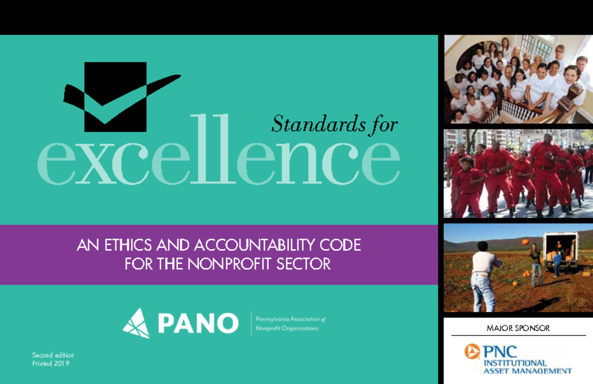 Standards for Excellence Code for Nonprofits: Ethics and Accountability ...