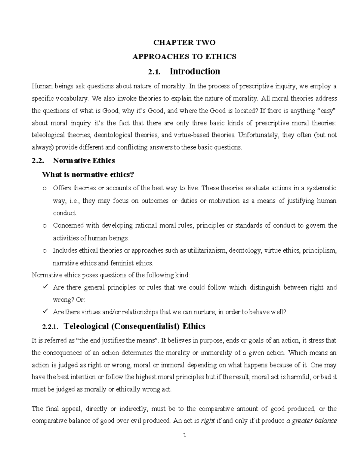 Moral Education - It is an important module for undergraduate students ...