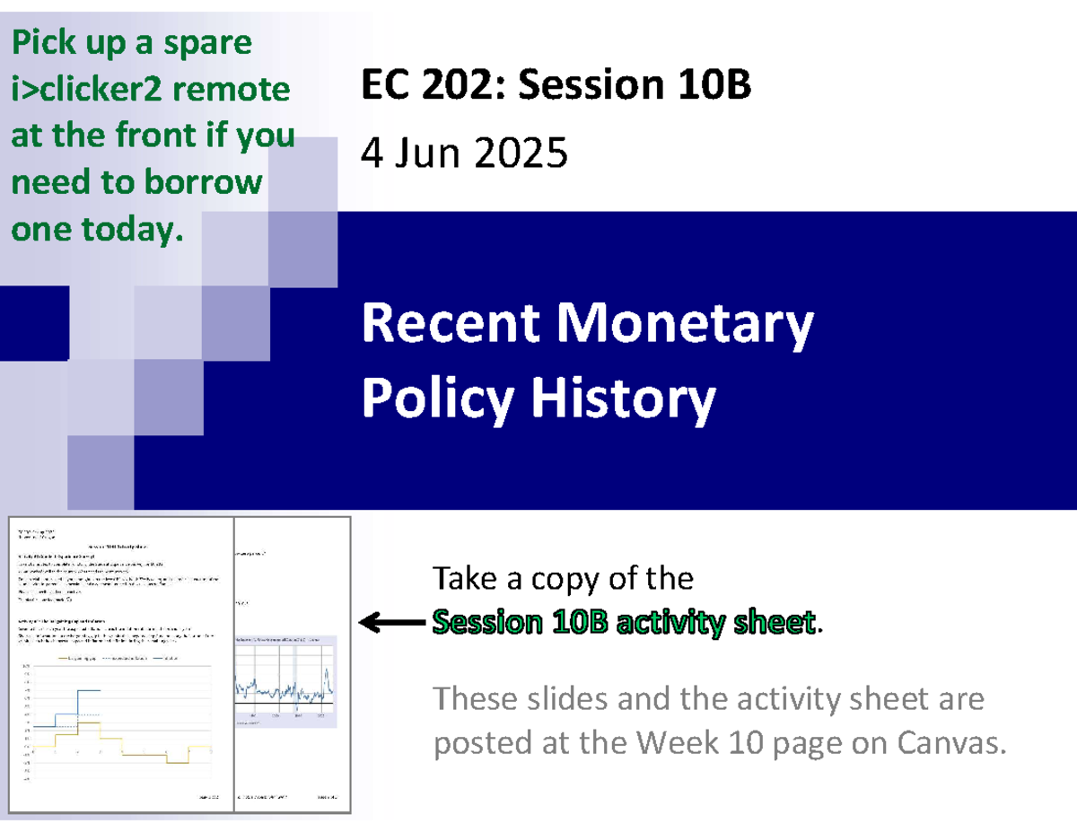 EC 202: Final Exam Review & Study Tips for Spring 2025 - Studocu