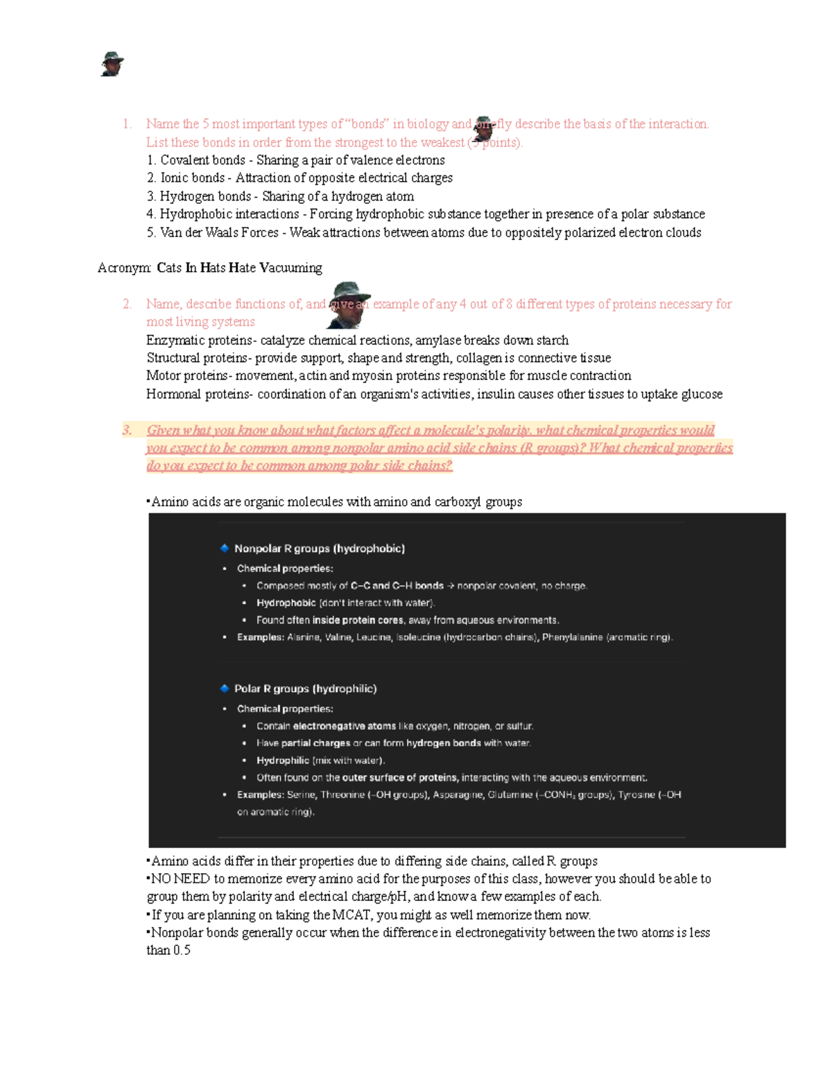 Biology 1111 Final Exam Open Response Study Guide - Studocu