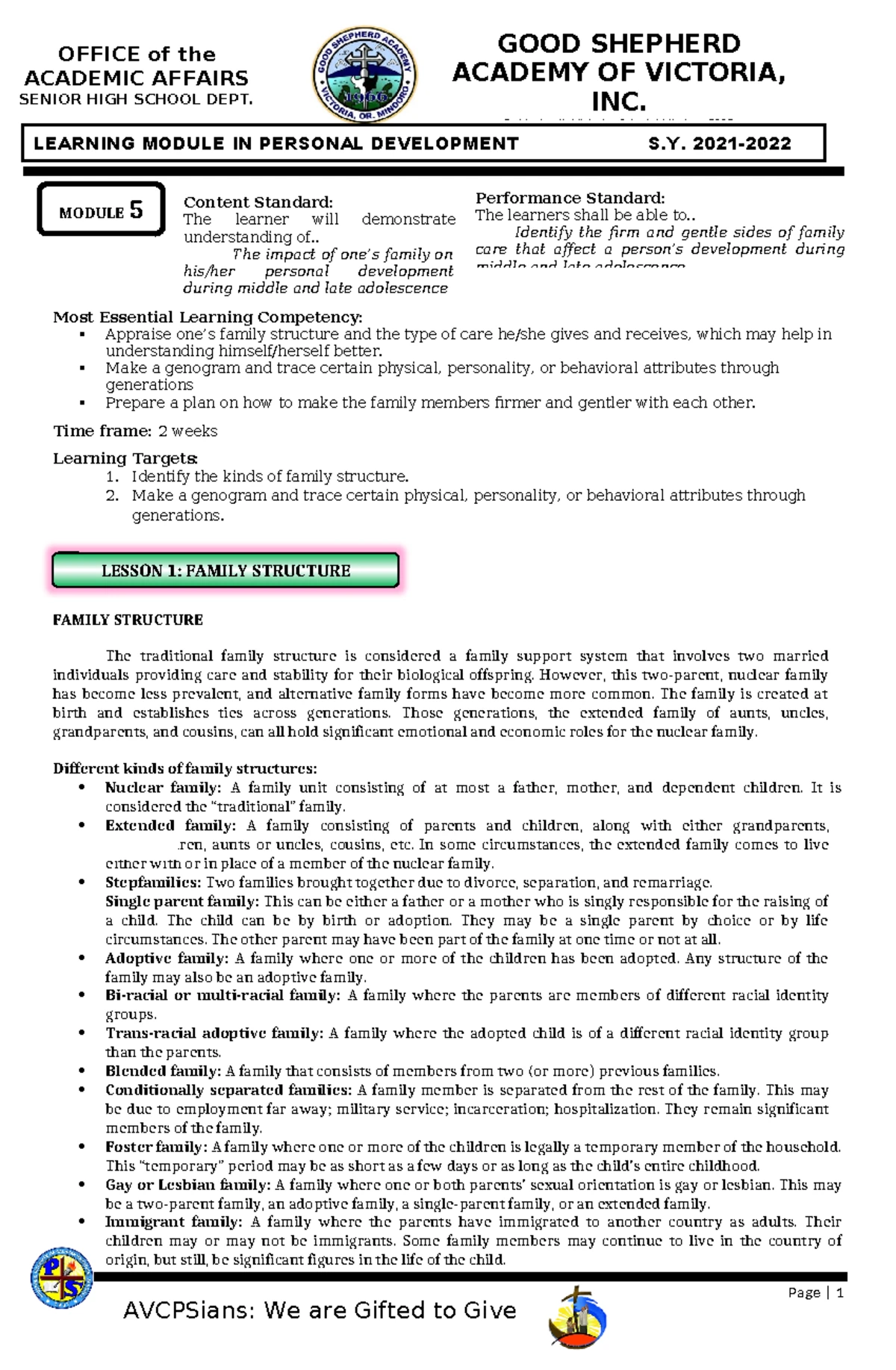 Module 6 - Career Development Theories and Planning in Personal Dev ...