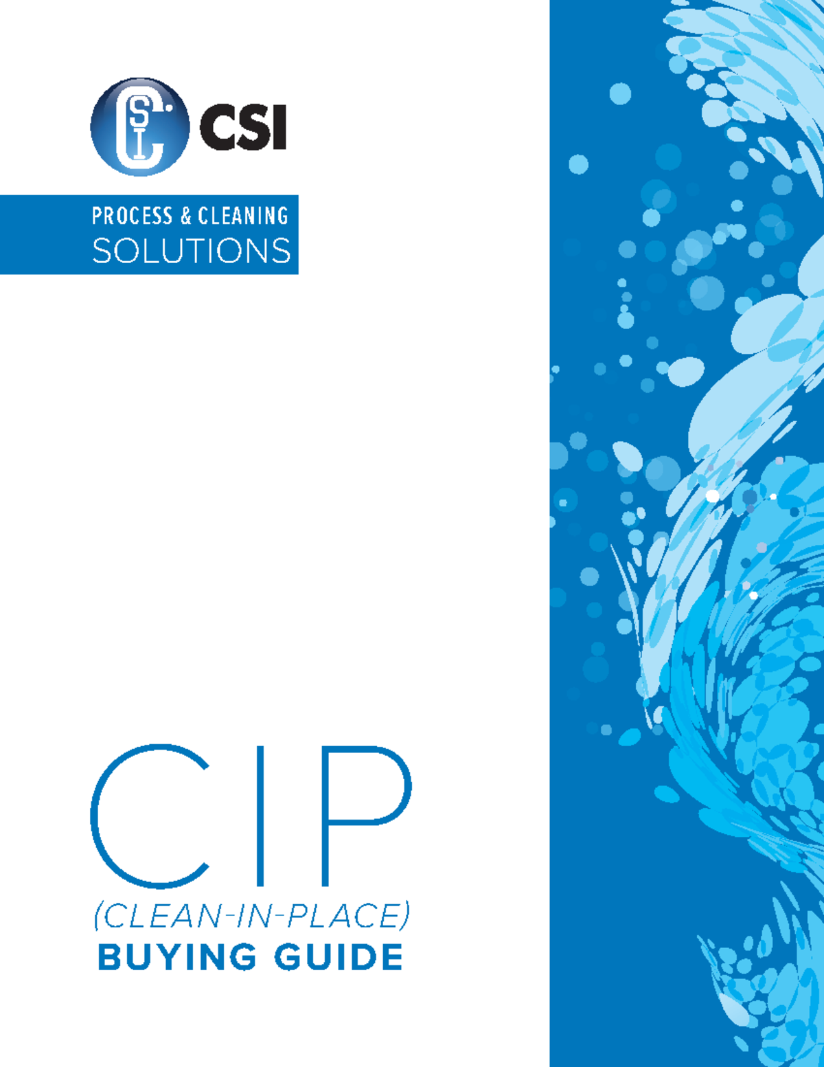 CIP Buying Guide: Comprehensive Solutions for Clean-in-Place Systems ...