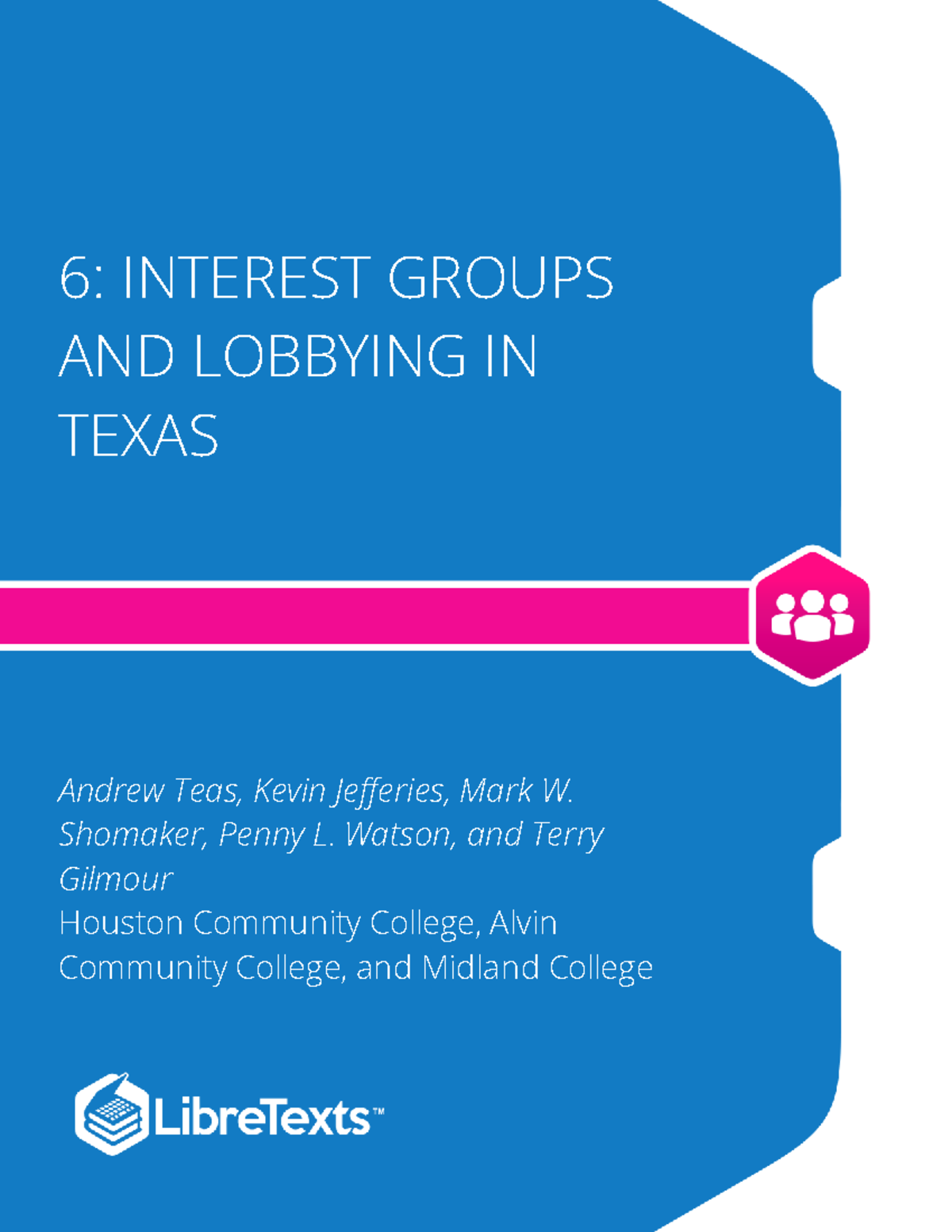 6: Interest Groups and Lobbying in Texas - Influence and Regulation ...