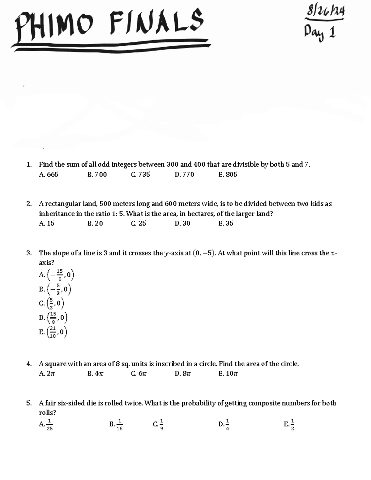 Grade 9 Mathematics Daily Lesson Log on Exponents (MATH 9) - Studocu
