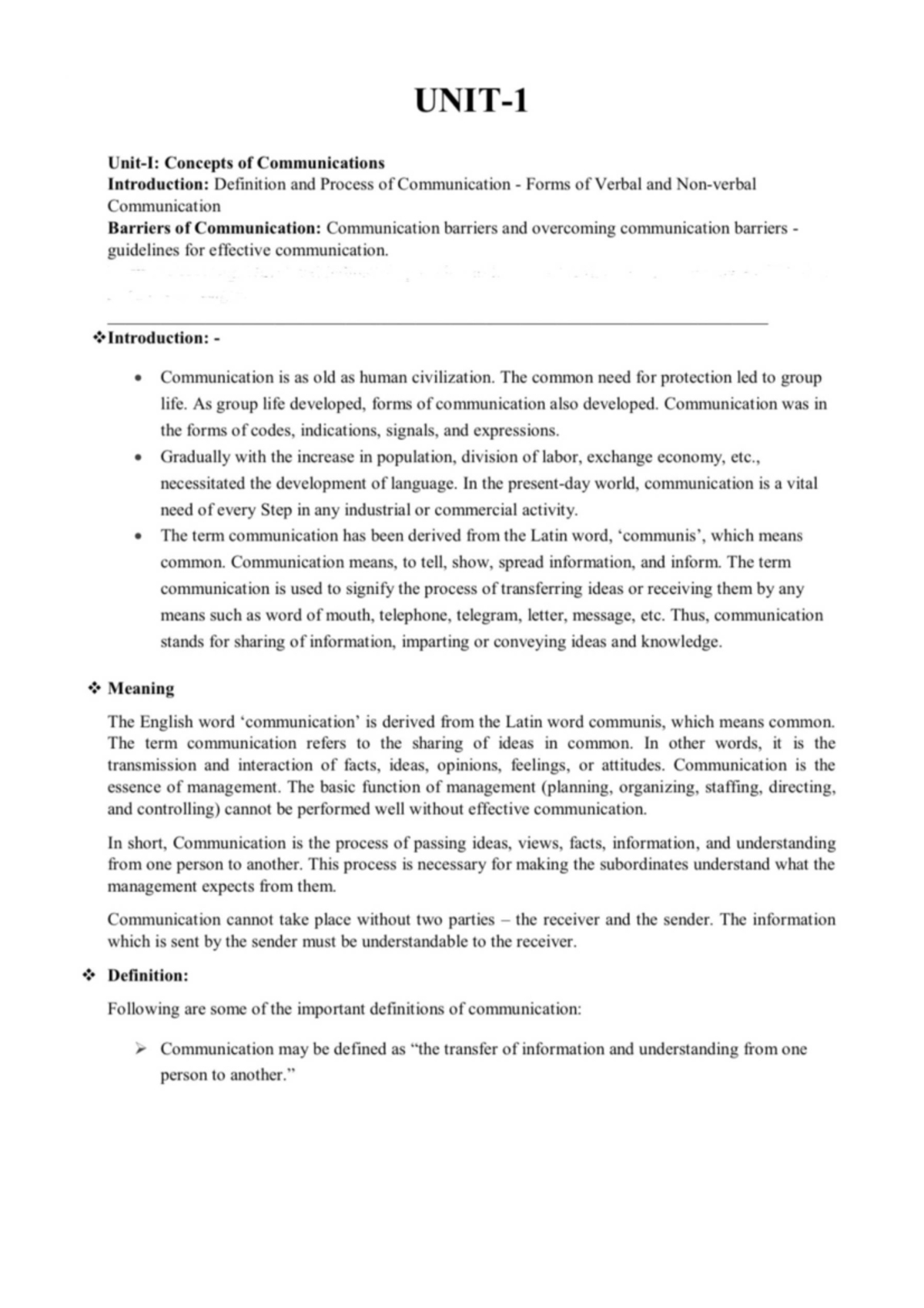 Communication skills: Understanding concepts, barriers, and processes ...