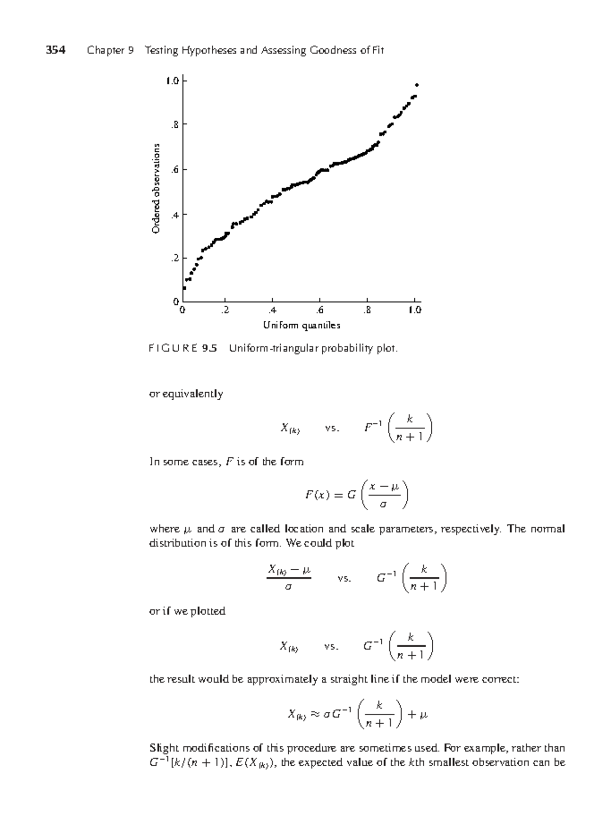 Chapter 9: Testing Hypotheses & Goodness of Fit - Math Stats 3ed - Studocu