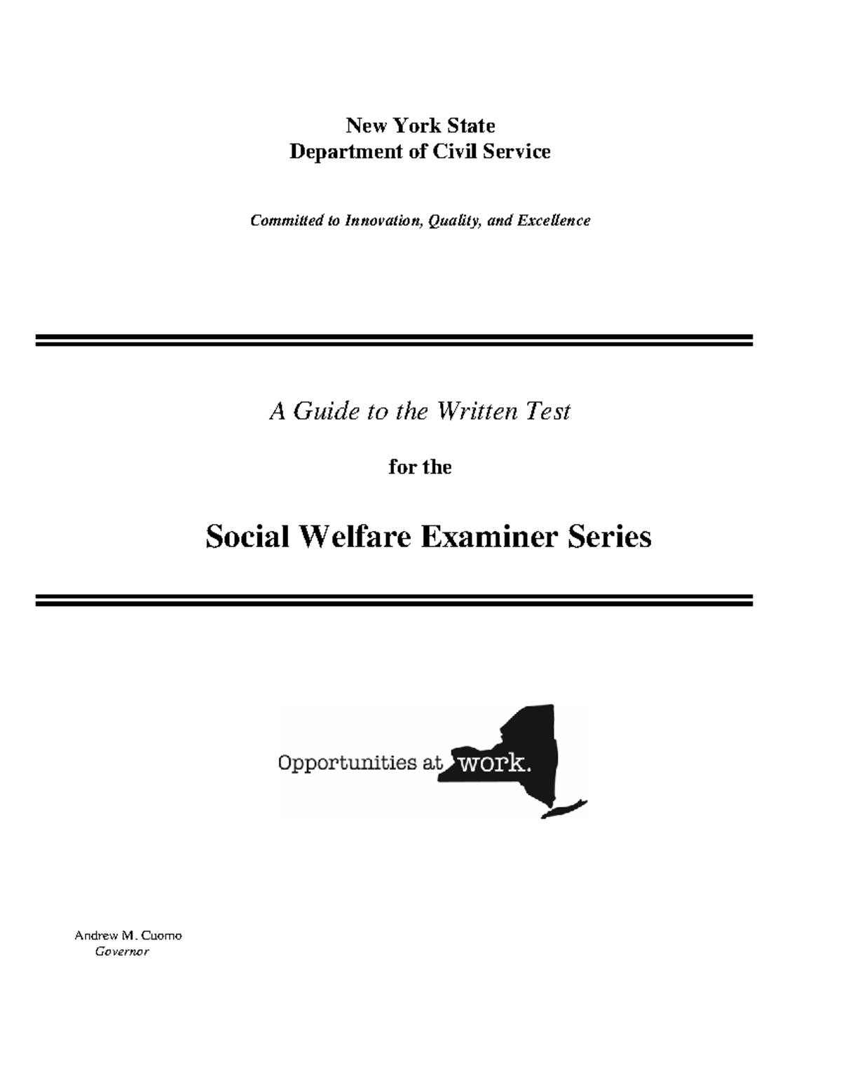 Social Welfare Examiner Written Test Guide: Strategies &amp; Sample Qs ...