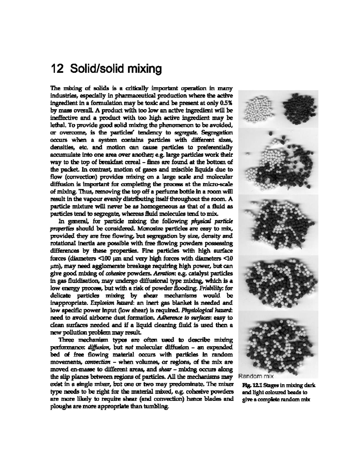 Particle Technology: Mixing of Solids in Pharmaceutical Production ...