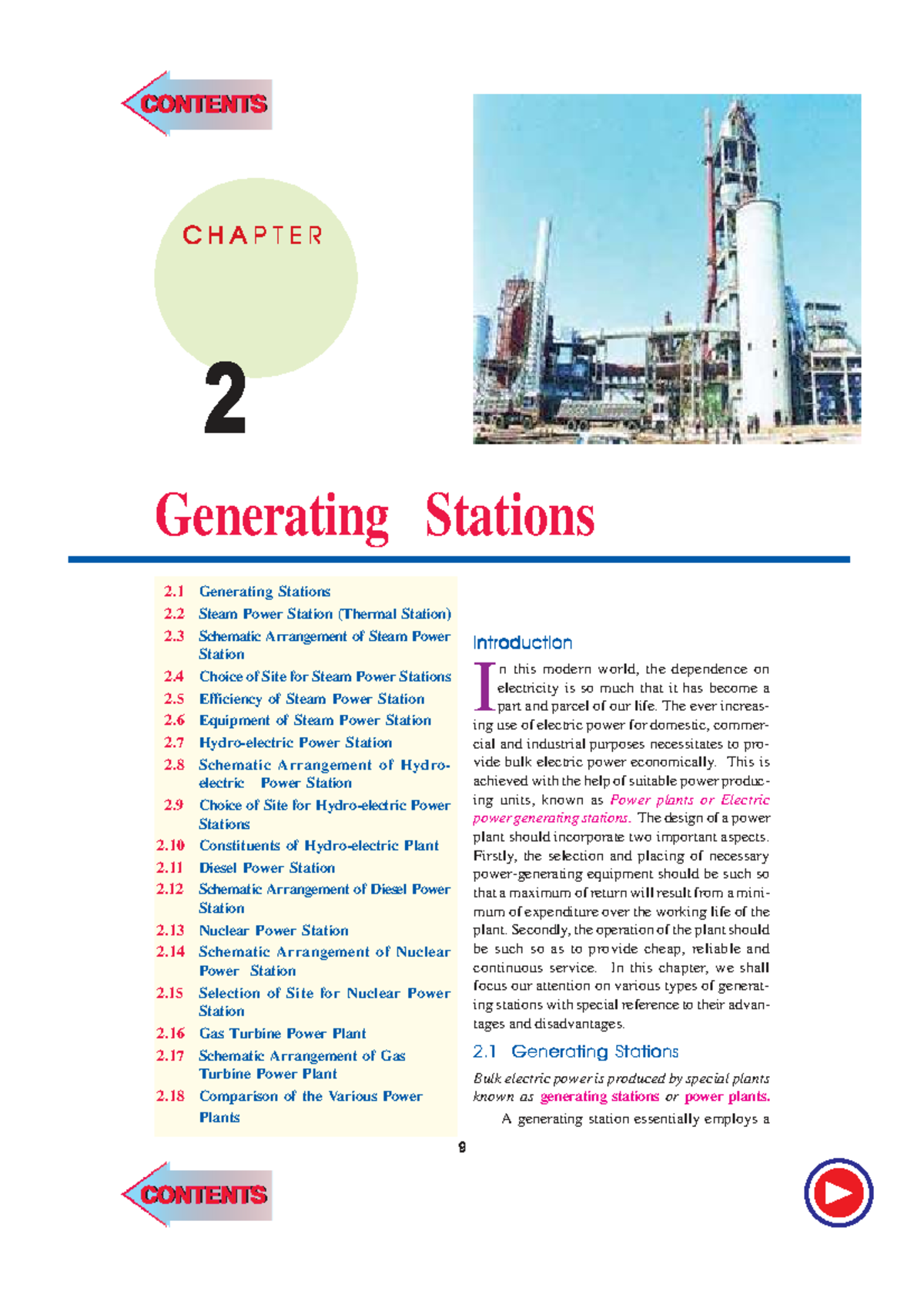 Steam Power Plant - EE 101 Lecture Notes on Generating Stations - Studocu