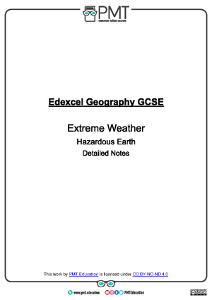Geography - Year 2 - GCSE - Studocu