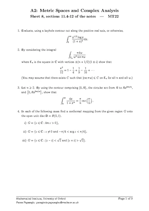 [Solved] 3 Let f be a function holomorphic in the entire plane - Metric ...