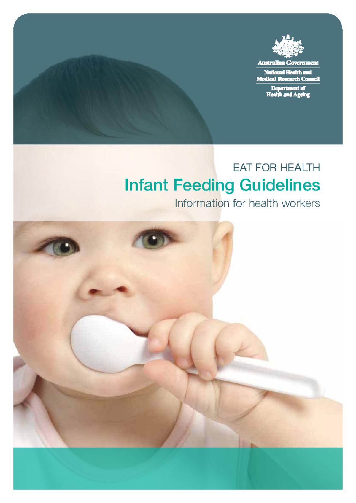 Infant Feeding Guidelines for Health Workers (EAT FOR HEALTH) - Studocu