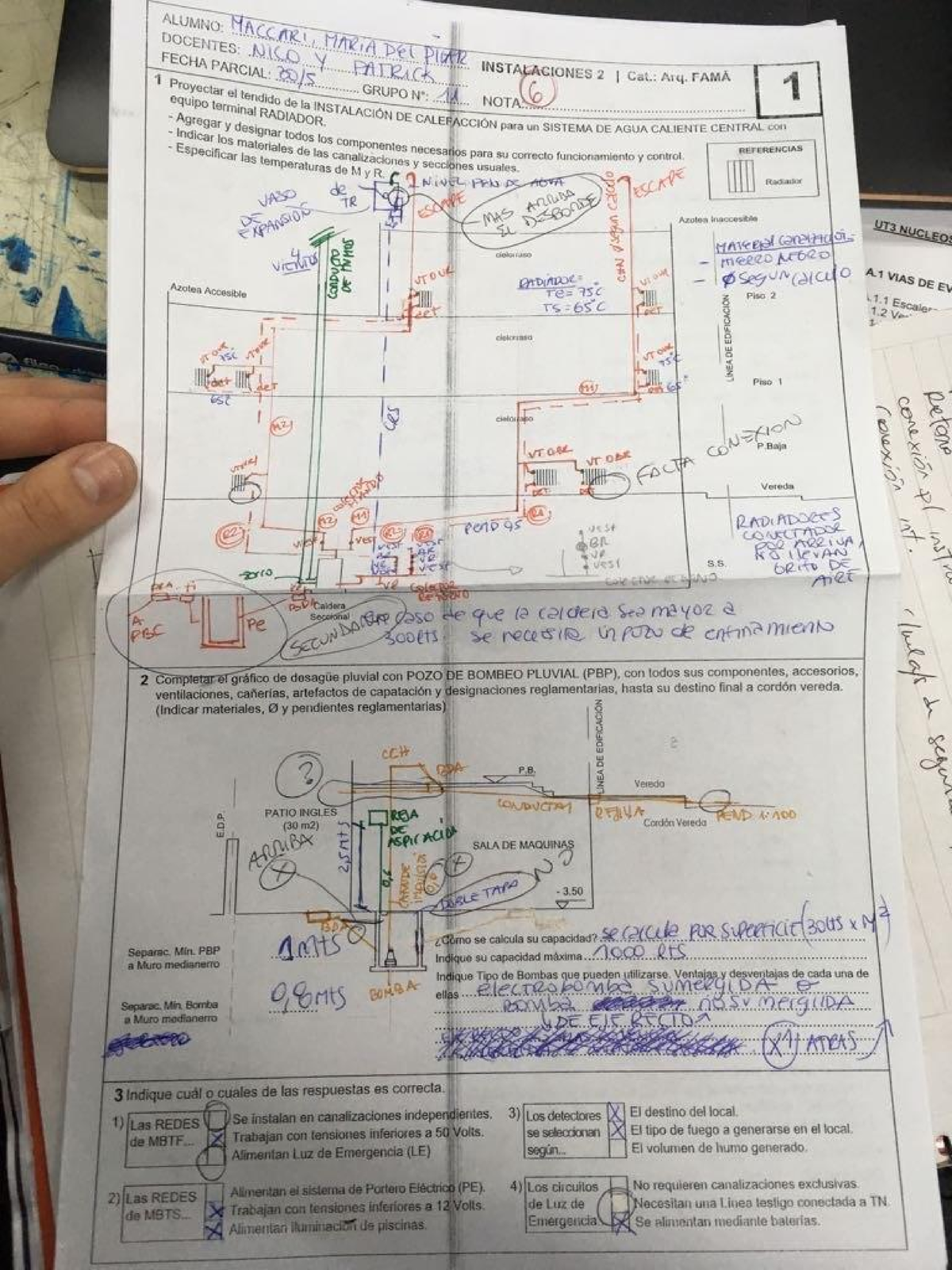 Modelos de Parcial I2 - Resueltos (Curso: Instalaciones 2) - Document Preview